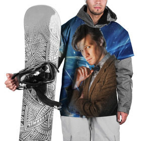 Накидка на куртку 3D с принтом 11th Doctor Who в Тюмени, 100% полиэстер |  | doctor who | matt | smith | tardis | временной поток | доктор кто | мэтт | смит | тардис