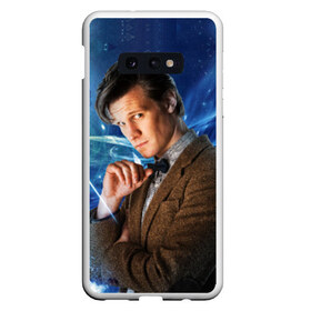 Чехол для Samsung S10E с принтом 11th Doctor Who в Тюмени, Силикон | Область печати: задняя сторона чехла, без боковых панелей | Тематика изображения на принте: doctor who | matt | smith | tardis | временной поток | доктор кто | мэтт | смит | тардис