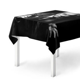 Скатерть 3D с принтом Лесли Нильсен в Тюмени, 100% полиэстер (ткань не мнется и не растягивается) | Размер: 150*150 см | актер | лесли нильсен