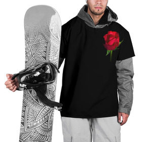 Накидка на куртку 3D с принтом Розы за спиной в Тюмени, 100% полиэстер |  | Тематика изображения на принте: за спиной | любовь | подарок | роза | розы | сюрприз | цветы | чувства