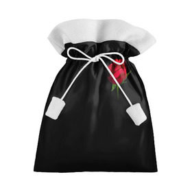Подарочный 3D мешок с принтом Розы за спиной в Тюмени, 100% полиэстер | Размер: 29*39 см | Тематика изображения на принте: за спиной | любовь | подарок | роза | розы | сюрприз | цветы | чувства