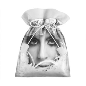 Подарочный 3D мешок с принтом Lady Gaga в Тюмени, 100% полиэстер | Размер: 29*39 см | lady gaga | белые | блондинка | звезда | знаменитость | леди гаага | певица | перья | поп | эпатаж | эпатажная