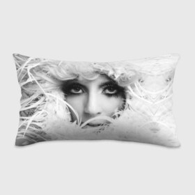 Подушка 3D антистресс с принтом Lady Gaga в Тюмени, наволочка — 100% полиэстер, наполнитель — вспененный полистирол | состоит из подушки и наволочки на молнии | lady gaga | белые | блондинка | звезда | знаменитость | леди гаага | певица | перья | поп | эпатаж | эпатажная