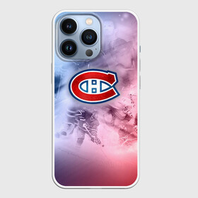 Чехол для iPhone 13 Pro с принтом Монреаль Канадиенс 1 в Тюмени,  |  | nhl | монреаль канадиенс | нхл | хоккеист | хоккей