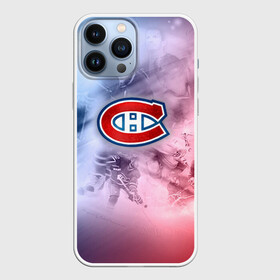 Чехол для iPhone 13 Pro Max с принтом Монреаль Канадиенс 1 в Тюмени,  |  | nhl | монреаль канадиенс | нхл | хоккеист | хоккей