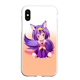 Чехол для iPhone XS Max матовый с принтом No Game No Life в Тюмени, Силикон | Область печати: задняя сторона чехла, без боковых панелей | neet | no game | no game no life | no life | аниме | без игры нет жизни | игра на выживание | нет жизни | нет игры | нет игры нет жизни | соре | хики | хикикомори | хикки | хиккикомори | широ