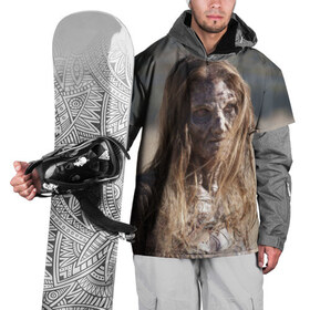 Накидка на куртку 3D с принтом Zombie в Тюмени, 100% полиэстер |  | Тематика изображения на принте: зомби
