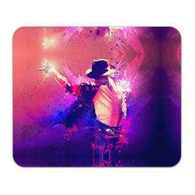 Коврик прямоугольный с принтом Michael Jackson в Тюмени, натуральный каучук | размер 230 х 185 мм; запечатка лицевой стороны | джексон | майкл