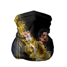Бандана-труба 3D с принтом Michael Jackson в Тюмени, 100% полиэстер, ткань с особыми свойствами — Activecool | плотность 150‒180 г/м2; хорошо тянется, но сохраняет форму | майкл джексон