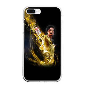 Чехол для iPhone 7Plus/8 Plus матовый с принтом Michael Jackson в Тюмени, Силикон | Область печати: задняя сторона чехла, без боковых панелей | майкл джексон