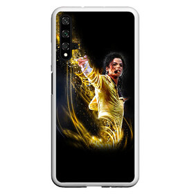Чехол для Honor 20 с принтом Michael Jackson в Тюмени, Силикон | Область печати: задняя сторона чехла, без боковых панелей | майкл джексон
