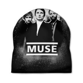 Шапка 3D с принтом Muse в Тюмени, 100% полиэстер | универсальный размер, печать по всей поверхности изделия | heavy | metal | muse | rock | trash | альтернатива | метал | рок | хеви