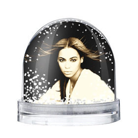 Снежный шар с принтом Beyonce в Тюмени, Пластик | Изображение внутри шара печатается на глянцевой фотобумаге с двух сторон | beyonce | бейонсе | музыка