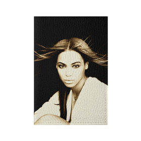 Обложка для паспорта матовая кожа с принтом Beyonce в Тюмени, натуральная матовая кожа | размер 19,3 х 13,7 см; прозрачные пластиковые крепления | beyonce | бейонсе | музыка