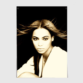 Постер с принтом Beyonce в Тюмени, 100% бумага
 | бумага, плотность 150 мг. Матовая, но за счет высокого коэффициента гладкости имеет небольшой блеск и дает на свету блики, но в отличии от глянцевой бумаги не покрыта лаком | beyonce | бейонсе | музыка