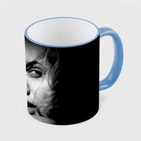 Кружка 3D с принтом Анжелина Джоли в Тюмени, керамика | ёмкость 330 мл | angelina jolie | американская актриса | анжелина джоли | режиссёр | фотомодель | ценарист