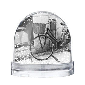 Водяной шар с принтом Велосипед в Тюмени, Пластик | Изображение внутри шара печатается на глянцевой фотобумаге с двух сторон | bike | байк | велосипед | италия | стиль