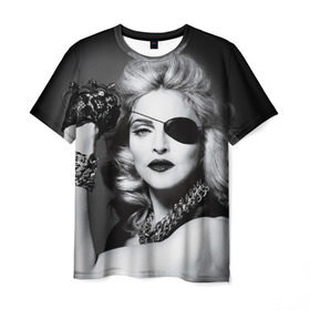 Мужская футболка 3D с принтом Мадонна в Тюмени, 100% полиэфир | прямой крой, круглый вырез горловины, длина до линии бедер | madonna louise ciccone | автор песен | актриса | американская певица | мадонна луиза чикконе | писательница | продюсер | танцовщица