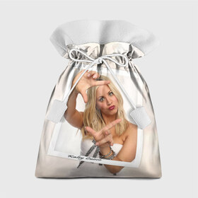 Подарочный 3D мешок с принтом Кейли Куоко в Тюмени, 100% полиэстер | Размер: 29*39 см | Тематика изображения на принте: kaley cuoco sweeting | американская актриса | кейли куоко суитинг