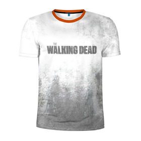 Мужская футболка 3D спортивная с принтом The Walking Dead в Тюмени, 100% полиэстер с улучшенными характеристиками | приталенный силуэт, круглая горловина, широкие плечи, сужается к линии бедра | the walking dead | кино | мертвецы | ужасы | ходячие