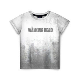 Детская футболка 3D с принтом The Walking Dead в Тюмени, 100% гипоаллергенный полиэфир | прямой крой, круглый вырез горловины, длина до линии бедер, чуть спущенное плечо, ткань немного тянется | the walking dead | кино | мертвецы | ужасы | ходячие