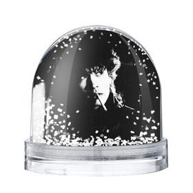 Снежный шар с принтом Цой в Тюмени, Пластик | Изображение внутри шара печатается на глянцевой фотобумаге с двух сторон | цой