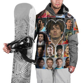 Накидка на куртку 3D с принтом Давид Сильва - лучший в Тюмени, 100% полиэстер |  | david silva | давид сильва | лучшие футболисты | любимые игроки | самые крутые | сердце | футбол | я люблю