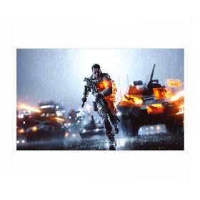 Бумага для упаковки 3D с принтом Battlefield Multiplayer в Тюмени, пластик и полированная сталь | круглая форма, металлическое крепление в виде кольца | Тематика изображения на принте: battlefield | армия | бой | война | игра | солдат