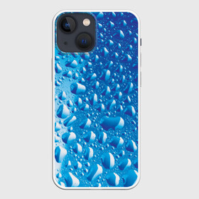 Чехол для iPhone 13 mini с принтом Капли воды в Тюмени,  |  | вода | жидкость | капля | природа | свежесть