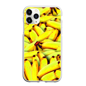 Чехол для iPhone 11 Pro матовый с принтом Банана в Тюмени, Силикон |  | бананы | еда | желтые | популярные | прикольные | фрукты