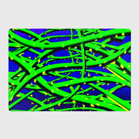 Магнитный плакат 3Х2 с принтом Шипы в Тюмени, Полимерный материал с магнитным слоем | 6 деталей размером 9*9 см | колючки | растения | шипы | яркий