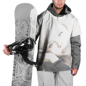 Накидка на куртку 3D с принтом Хлоя Морец в Тюмени, 100% полиэстер |  | chloe | moretz | волна | кино | пипец