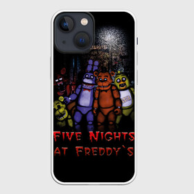 Чехол для iPhone 13 mini с принтом Five Nights At Freddys в Тюмени,  |  | five nights at freddys | five nights at freddys по мотивам игрыfreddy | игры | мишка | фнаф | фредди