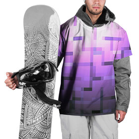 Накидка на куртку 3D с принтом Discard в Тюмени, 100% полиэстер |  | Тематика изображения на принте: geometrical | геометрия | кубики | прикольные | текстуры