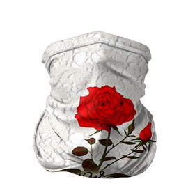 Бандана-труба 3D с принтом Самая лучшая бабушка в Тюмени, 100% полиэстер, ткань с особыми свойствами — Activecool | плотность 150‒180 г/м2; хорошо тянется, но сохраняет форму | 8 марта | бабушка | лучшая | подарок | роза | самая