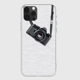 Чехол для iPhone 12 Pro Max с принтом Фотоаппарат на груди в Тюмени, Силикон |  | camera | зеркалка | камера | фотик | фото | фотоаппарат | фотографировать