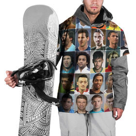 Накидка на куртку 3D с принтом Лучшие футболисты в Тюмени, 100% полиэстер |  | Тематика изображения на принте: великие | звёзды | знаменитости | игроки | легендарные | лучшие | самые крутые | футбол | футболисты | элита