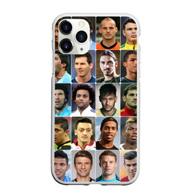Чехол для iPhone 11 Pro матовый с принтом Лучшие футболисты в Тюмени, Силикон |  | великие | звёзды | знаменитости | игроки | легендарные | лучшие | самые крутые | футбол | футболисты | элита