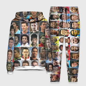 Мужской костюм 3D (с толстовкой) с принтом Лучшие футболисты в Тюмени,  |  | великие | звёзды | знаменитости | игроки | легендарные | лучшие | самые крутые | футбол | футболисты | элита
