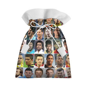 Подарочный 3D мешок с принтом Лучшие футболисты в Тюмени, 100% полиэстер | Размер: 29*39 см | великие | звёзды | знаменитости | игроки | легендарные | лучшие | самые крутые | футбол | футболисты | элита