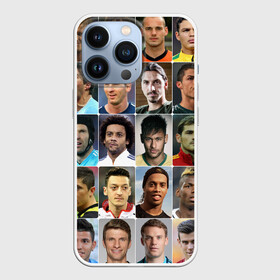 Чехол для iPhone 13 Pro с принтом Лучшие футболисты в Тюмени,  |  | великие | звёзды | знаменитости | игроки | легендарные | лучшие | самые крутые | футбол | футболисты | элита