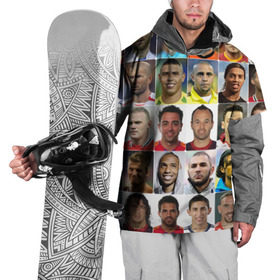 Накидка на куртку 3D с принтом Великие футболисты в Тюмени, 100% полиэстер |  | Тематика изображения на принте: великие | звёзды | знаменитости | игроки | легендарные | лучшие | самые крутые | футбол | футболисты | элита