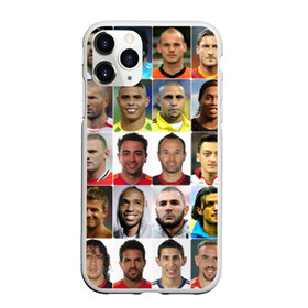 Чехол для iPhone 11 Pro матовый с принтом Великие футболисты в Тюмени, Силикон |  | великие | звёзды | знаменитости | игроки | легендарные | лучшие | самые крутые | футбол | футболисты | элита