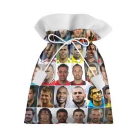 Подарочный 3D мешок с принтом Великие футболисты в Тюмени, 100% полиэстер | Размер: 29*39 см | Тематика изображения на принте: великие | звёзды | знаменитости | игроки | легендарные | лучшие | самые крутые | футбол | футболисты | элита