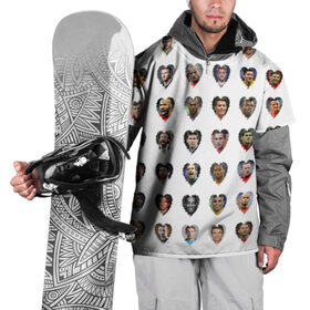 Накидка на куртку 3D с принтом Любимые футболисты в Тюмени, 100% полиэстер |  | великие | звёзды | знаменитости | игроки | легендарные | лучшие | самые крутые | футбол | футболисты | элита