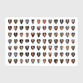 Магнитный плакат 3Х2 с принтом Любимые футболисты в Тюмени, Полимерный материал с магнитным слоем | 6 деталей размером 9*9 см | Тематика изображения на принте: великие | звёзды | знаменитости | игроки | легендарные | лучшие | самые крутые | футбол | футболисты | элита