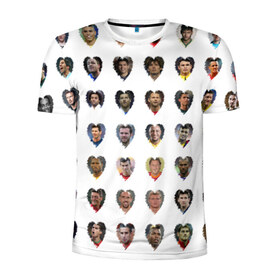 Мужская футболка 3D спортивная с принтом Величайшие футболисты в Тюмени, 100% полиэстер с улучшенными характеристиками | приталенный силуэт, круглая горловина, широкие плечи, сужается к линии бедра | великие | звёзды | знаменитости | игроки | легендарные | лучшие | самые крутые | футбол | футболисты | элита