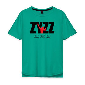 Мужская футболка хлопок Oversize с принтом Zyzz в Тюмени, 100% хлопок | свободный крой, круглый ворот, “спинка” длиннее передней части | Тематика изображения на принте: bodybuilding | zyzz | бодибилдинг | зиз | качок | мышцы