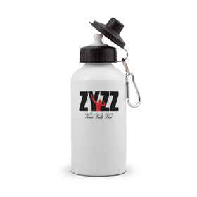 Бутылка спортивная с принтом Zyzz в Тюмени, металл | емкость — 500 мл, в комплекте две пластиковые крышки и карабин для крепления | Тематика изображения на принте: bodybuilding | zyzz | бодибилдинг | зиз | качок | мышцы
