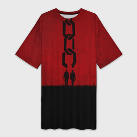 Платье-футболка 3D с принтом Джанго в Тюмени,  |  | django | unchained | джанго | квентин | тарантино